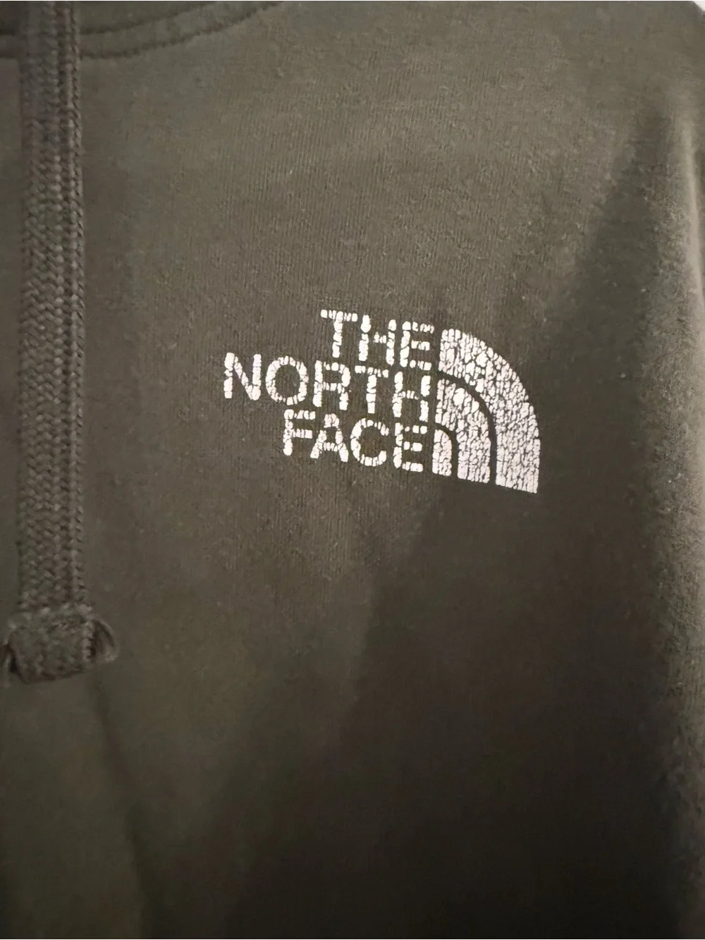 The North Face Men's Olive Green Pullover Hoodie
